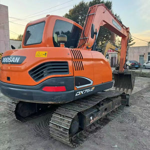รถขุดดูซาน DX75-10, รถขุดเกาหลี DX75, รถตักขนาดเล็ก, รถขุดตีนตะขาบดูซาน 75, รถขุดดูซาน DX75-10 DX75 - Product Image 1