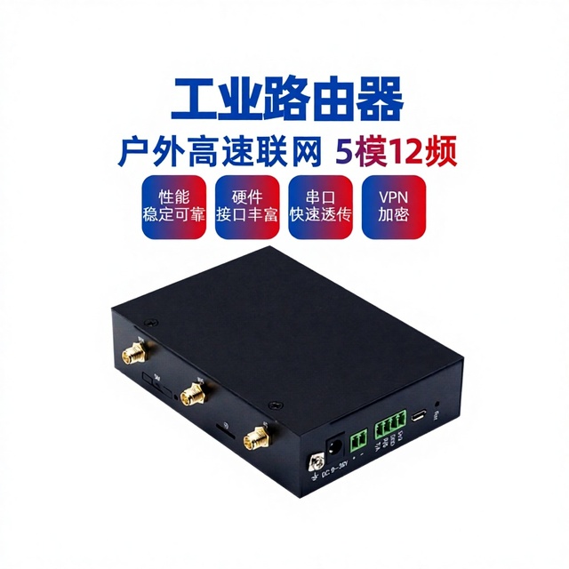 4G router Industrial dtu module Mobile Unicom Telecom sim card support rs485 network port to lte
