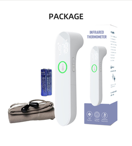CE sertifikalı dijital ev termometre temassız kızılötesi alın kulak yetişkinler için ısı tabancası/bebekler elektrik güç - Product Image 6