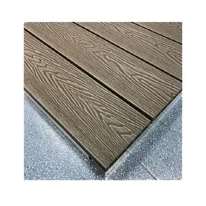 High Quality Recycled Plastic Wpc Composite Wood Grain Decking
