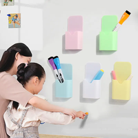 Organizador de Papelería de Oficina Xinhongchang, Soporte Magnético de Plástico con Fuerte Succión para Marcadores de Pizarra, Calendario y Pantalla de Temperatura