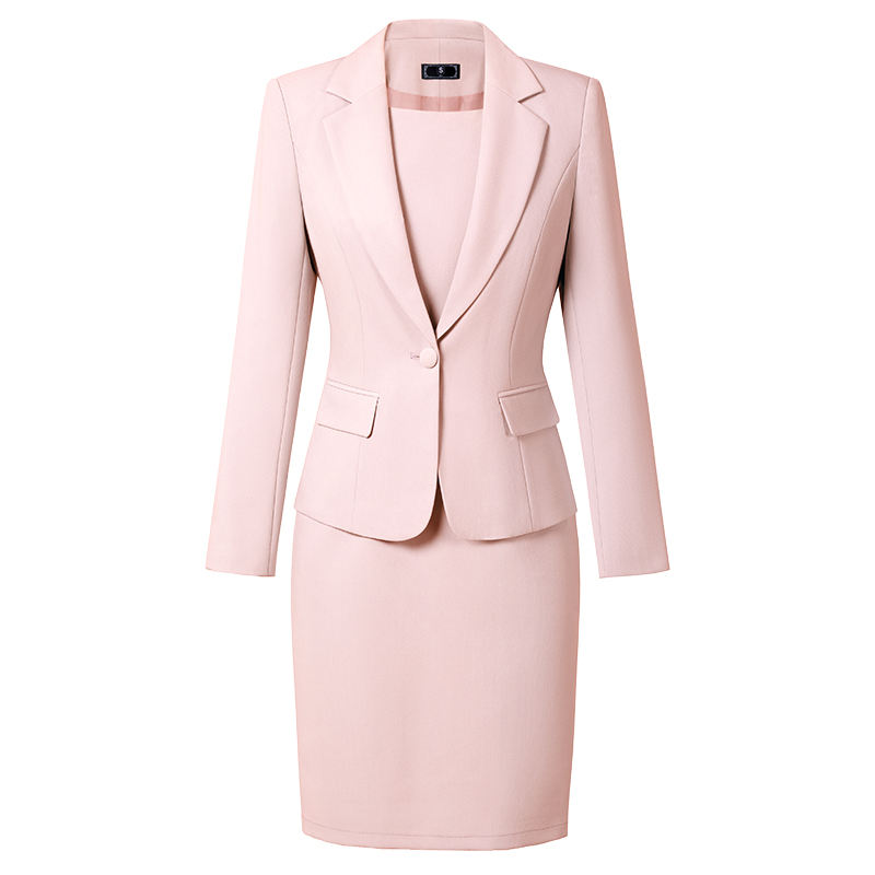 Skirt Semi Formal Dress For Interview Elegant Dress With Coat