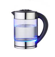 Bouilloire en verre sans fil intelligente 1,7 L, double isolation, contrôle numérique multi-températures, arrêt automatique, mode maintien au chaud, design moderne, usage domestique