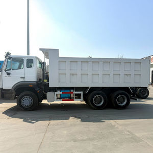 Camion benne d'occasion Sinotruk Howo 25 tonnes 6x4, camion benne chinois 8x4, bon état - Product Image 6