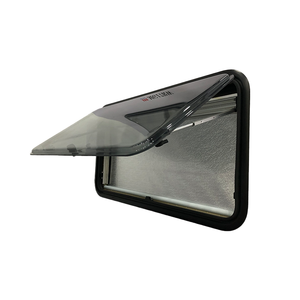 Fenêtre d'angle arrondie 700x300mm avec cadre en aluminium enduit de poudre pour pièces de carrosserie de fourgonnette de conversion - Product Image 5