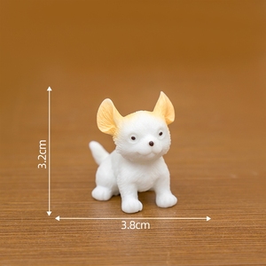 Micro-paysage Weij, adorable simulation d'animal de compagnie, chien, boîte à surprises, accessoires, voiture, bureau, <span class=keywords><strong>mini</strong></span> bibelots - Product Image 6