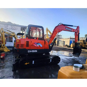 รถขุดขนาดเล็กมือสอง Doosan DH55 สภาพดี รถขุดตีนตะขาบ Doosan DH55 dx55 สำหรับงานเหมือง - Product Image 5