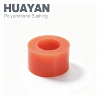 Bol de colle en polyuréthane moulé sur mesure Huayan pour machine de criblage vibrant, application haute température dans l'exploitation minière