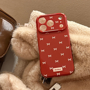 Funda Protectora para iPhone 17 Pro Max, Diseño de Lazo Rojo de Año Nuevo, Pantalla Completa, Suave, Protección Total, Antigolpes - Product Image 4