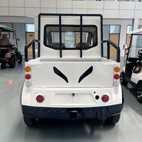 JINWO 48V 72V en option, Bus de patrouille électrique 4 places, moteur de montée 7000W, avec caisse de chargement, pour la sécurité des hôtels et des complexes, et les visites touristiques