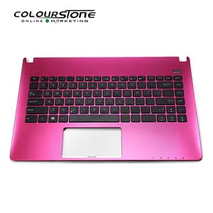 Casing Penutup Laptop X401A X401, Suku Cadang Laptop dengan Keyboard Notebook Keyboard Laptop Internal Pengganti