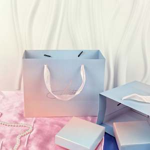 Bolsas de Joyería Reciclables con Logotipo Personalizado, Asa de Cinta, Impresión UV y Serigrafía - Product Image 5