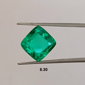 Piedra Preciosa Verde Cultivada en Laboratorio de Aspecto Natural, Corte Personalizado en Múltiples Formas, Alta Claridad y Calidad para Joyería Hecha a Mano - Product Image 2