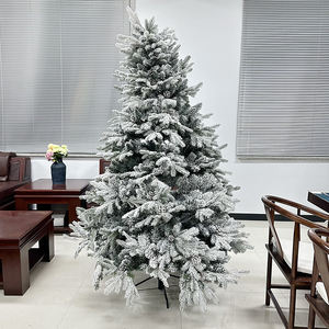 MH-12 Großhandel Custom Luxus Full PE Weihnachts bäume Grün <span class=keywords><strong>PET</strong></span> & LED dekorative künstliche Weihnachts bäume - Product Image 3