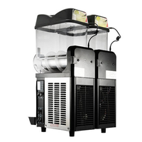 Restaurant Cuisine Smoothie Maker Pas Cher Slush Sirop Machine à Boissons Glacées à Vendre 2 Réservoirs/3 Réservoirs Margarita Slush Machine