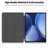 Pour OnePlus Pad 3 Pad3 étui 13.2 pouces support en cuir PU à trois volets étui pour tablette intelligente pour One Plus Pad 3 13.2 pouces housse Funda