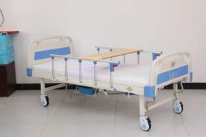 Tempat tidur perawatan Manual kasur rumah sakit medis harga pabrik untuk pasien - Product Image 2