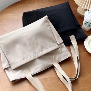 Chất lượng hàng đầu bán buôn tùy chỉnh Tote Túi với tùy chỉnh in Logo Canvas Shopper <span class=keywords><strong>Bag</strong></span> với dây kéo tái sử dụng mua sắm túi vải - Product Image 5