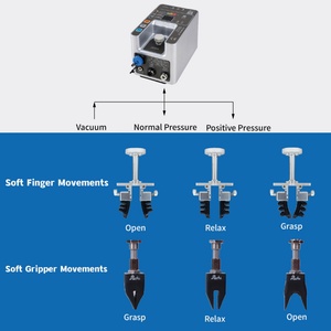 Módulo de agarre neumático de grado alimenticio, garra robótica de tacto suave, pinza de vacío, cilindro de gel de sílice, piezas de succión neumáticas para robots - Product Image 5