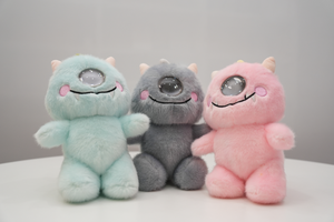 ตุ๊กตา Beambox Chatgpt ODM สุดน่ารัก ตุ๊กตาเอเลี่ยนปากกว้างขนฟู ของเล่นตุ๊กตาอัจฉริยะ AI พวงกุญแจอุปกรณ์เสริม แบตเตอรี่ 1000mAh - Product Image 4