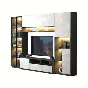 <b>Wall</b> <b>Tv</b> Cabinet Modern Luxury Living Room Furniture <b>Tv</b> <b>Stand</b> Cabinet - Product Image 1