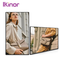 Ikinor - Reproductor de TV Publicitario LCD LED de 43 Pulgadas, Venta Directa de Fábrica, WiFi, Montaje en Pared, Señalización Digital IP65, Animación para Tiendas Minoristas