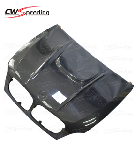 H STYLE CARBON FIBER <strong>ENGINE</strong> HOOD BONNET for 2007-2013 BMW X6 X6M X5 X5M E70 E71 - Product Image 4