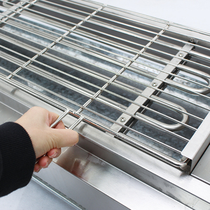 Forno Elettrico Commerciale da Tavolo Senza Fumo per Panetteria con Doppio Controllo della Temperatura e Timer, 9000W, Argento - Product Image 2