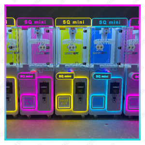 वर्गआर्केड सिक्का संचालित इनडोर क्रेन मशीन मिनी क्लिप पुरस्कार वेंडिंग मशीन 24 क्लिप - Product Image 2