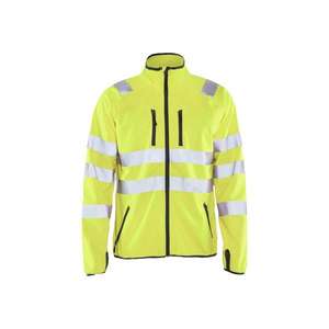 BLAKLADER - 490625123300L <b>Hi</b>-<b>Vis</b> <b>Softshell</b> <b>Jacket</b> Yellow - EAN 7330509481110 <b>HI</b>-<b>VIS</b> WORKWEAR - Product Image 1