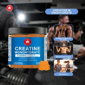 Производитель витаминов OEM, оптовая продажа, моногидрат креатина, поддерживает рост мышц для занятий спортом, фитнесом, взрослых - Product Image 3