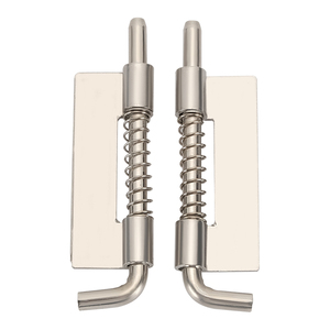 304 thép không gỉ Hộp phân phối mùa xuân Bản lề cửa tủ chốt Hàn Bản lề CL225-1 mềm đóng lớn vừa kích thước nhỏ - Product Image 2