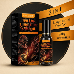 Spray <span class=keywords><strong>Lubrificante</strong></span> Ritardante Zourunan 30ml, <span class=keywords><strong>Lubrificante</strong></span> Intimo per Uomini, Lubrificazione Setosa, Comfort per la Pelle, Etichetta Privata, Basso MOQ - Product Image 1