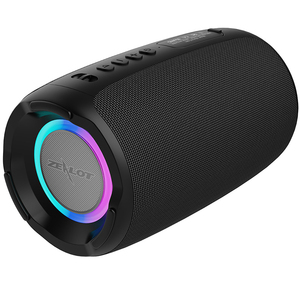Loa hifi bass rung di động ngoài trời loa không dây với ánh sáng LED Zealot s61 - Product Image 2