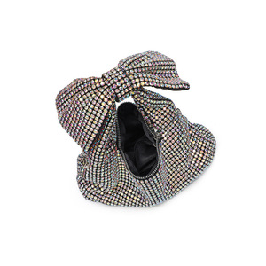 Sac de soirée pour femme en strass et cristaux, avec rabat et chaîne, léger et portable, idéal pour les dîners et les mariages - Product Image 5