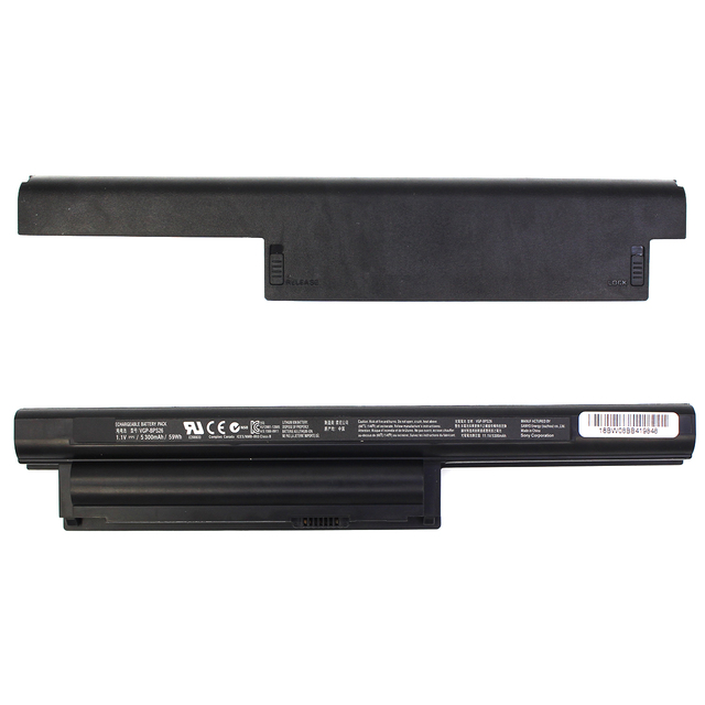 VGP-BPS26 VAIO VPC-CA VPC-CB VPC-EG VGP-BPL26 Laptop Battery 11.1V Rechargeable Li-Ion 5200mAh in Stock