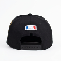 Casquette Snapback Unisexe Personnalisée à 5 Panneaux avec Logo Tissé, Style Hip-Hop Hiver, 100% Coton, Performance Extérieure, Broderie 3D Tendance