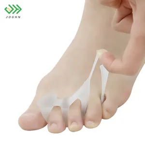 JOGHN Bunion Correct Toe Sleeve three Hole Bunion Toe Separator As Seen On Tv Strongly Toes Overlapping Separator