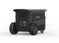 Station d'alimentation portable 3000W-5000W avec batterie LiFePO4, charge solaire, générateur solaire pour le camping, la maison, la sauvegarde et les situations d'urgence