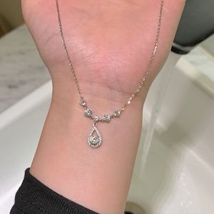 Collier en argent sterling S925 avec pendentif en forme de coquille de sirène et de perle, design de niche, tempérament doux et haut de gamme - Product Image 5