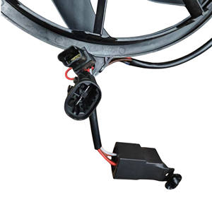 Ricambi Auto 407 ventola radiatore OE 1253 n5 9684229880 per Peugeot 407 407SW Citroen C5 - Product Image 3