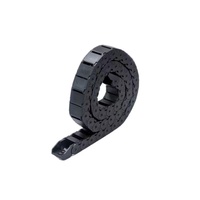 Chaîne de remorquage de filetage de câble Type de pont chaîne de remorquage en Nylon en plastique chaîne de réservoir d'ingénierie complètement fermée en plastique 15*23mm
