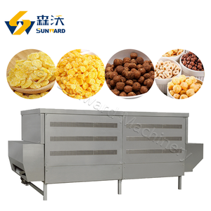 Fabricante industrial de copos de maíz más vendido, fabricante de plantas, máquina de producción de cereales para desayuno, línea de equipos - Product Image 4