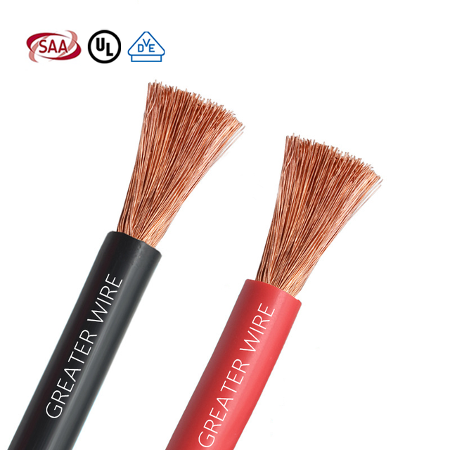 High Flexible 4/0 3/0 2/0 1/0 6 4 3 2 1 0 Gauge Wire Ofc Battery Cable