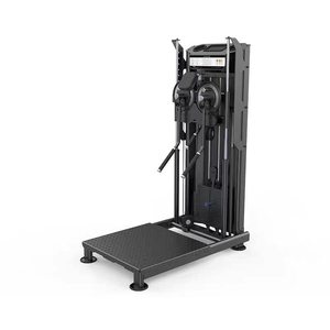 Máquina de elevación lateral optimizada para fuerza, para estudio de fitness femenino, equipo de modelado y esculpido de deltoides y hombros con barra central - Product Image 1