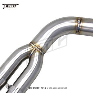 Boska catback ท่อไอเสียสแตนเลสสำหรับ B58 G42 M240/M240i หนา3.0T 2017-2024 1.5mm ผิวเรียบ - Product Image 3