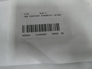 ไดรฟ์ PLC รุ่น DSQC546A 3HAB8101-18/09C - Product Image 1