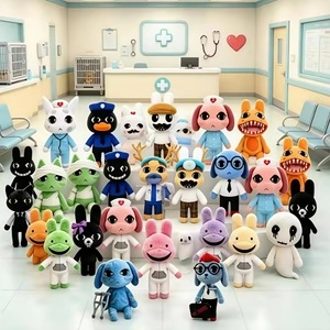 Nuevo Peluche <span class=keywords><strong>de</strong></span> Terror <span class=keywords><strong>de</strong></span> Hospital <span class=keywords><strong>de</strong></span> Animales, Muñeco <span class=keywords><strong>de</strong></span> Peluche Relleno <span class=keywords><strong>de</strong></span> Algodón PP, Figura <span class=keywords><strong>de</strong></span> Dibujos Animados, Adorno <span class=keywords><strong>de</strong></span> Escritorio, Regalo <span class=keywords><strong>de</strong></span> Halloween - Product Image 1
