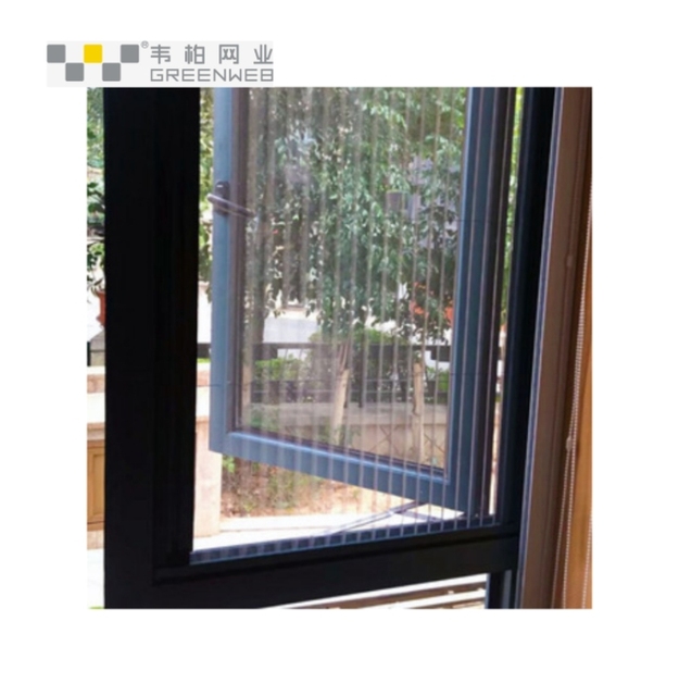 Wholesale Insect Screen Pleating Folded Mesh China Supplier Folding Screen Mosquito Proof Window