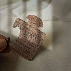 Juguetes <span class=keywords><strong>Montessori</strong></span> JET OEM, Materiales de Desarrollo Cognitivo - Juego de Rompecabezas de Madera de Nogal, Juguetes Educativos - Product Image 4